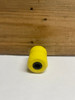 Hubbell HBL9758VY 20A 250V NEMA 2-20P Straight Blade Plug Yellow