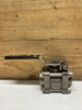 Swagelok SS-65TF16 1" FNPT 3-Piece Ball Valve 316 Stainless Steel 2200 PSI