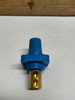 Hubbell HBLFRBL 400A 600V Female Single Pole Panel Mount Receptacle Blue