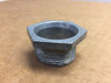 Silver Pipe Coupling 3/4" Hexagon Nut Steel Lot of 10