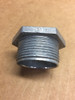 Silver Pipe Coupling 3/4" Hexagon Nut Steel Lot of 10