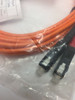 Fiber Optic Multimode Patch Cable E222963 SC-SC-50/125-3M Orange