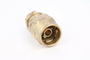 3/8" Brass Pipe to Hose Straight Adapter 12281