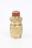 3/8" Brass Pipe to Hose Straight Adapter 12281