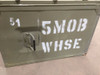 Vietnam Era Aluminum Case with Cover - 2.8 ft. L x 2.5 ft. W x 1.7 ft D