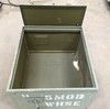 Vietnam Era Aluminum Case with Cover - 2.8 ft. L x 2.5 ft. W x 1.7 ft D