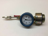 Wika Mbar Diaphragm Pressure Gauge & Valve EN 837-3 0-250