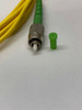 Single-Mode Optical Fiber Cable APSFC-S03 Leviton Yellow APC FC/FC SX 3M(9.8ft.)