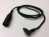 Earmuff Headset Adapter Cable 900065 4'7" Long Black 