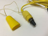 6'9" Optical Cable SMF-28 Siecor Fiber Optic Yellow