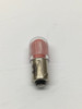 LED Bulb 12360890-1 Ledtronics Red Lens 28V HMMWV 5980-01-285-6688 Diode