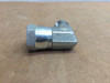 90 Degree Angle Steel Pipe Fitting Adapter 3/4" Male To Female (Lot of 5)