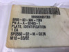 Identification Plate A-A-52483-1-SERVICE