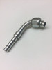 Hose To Pipe Elbow Fitting 1/2" x 3/4" 90 Degree Angle 