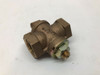 Copper Plug Cock Pipe Fitting Adapter 10596LC 1/2 MC Donald A Y