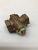 Copper Plug Cock Pipe Fitting Adapter 10596LC 1/2 MC Donald A Y