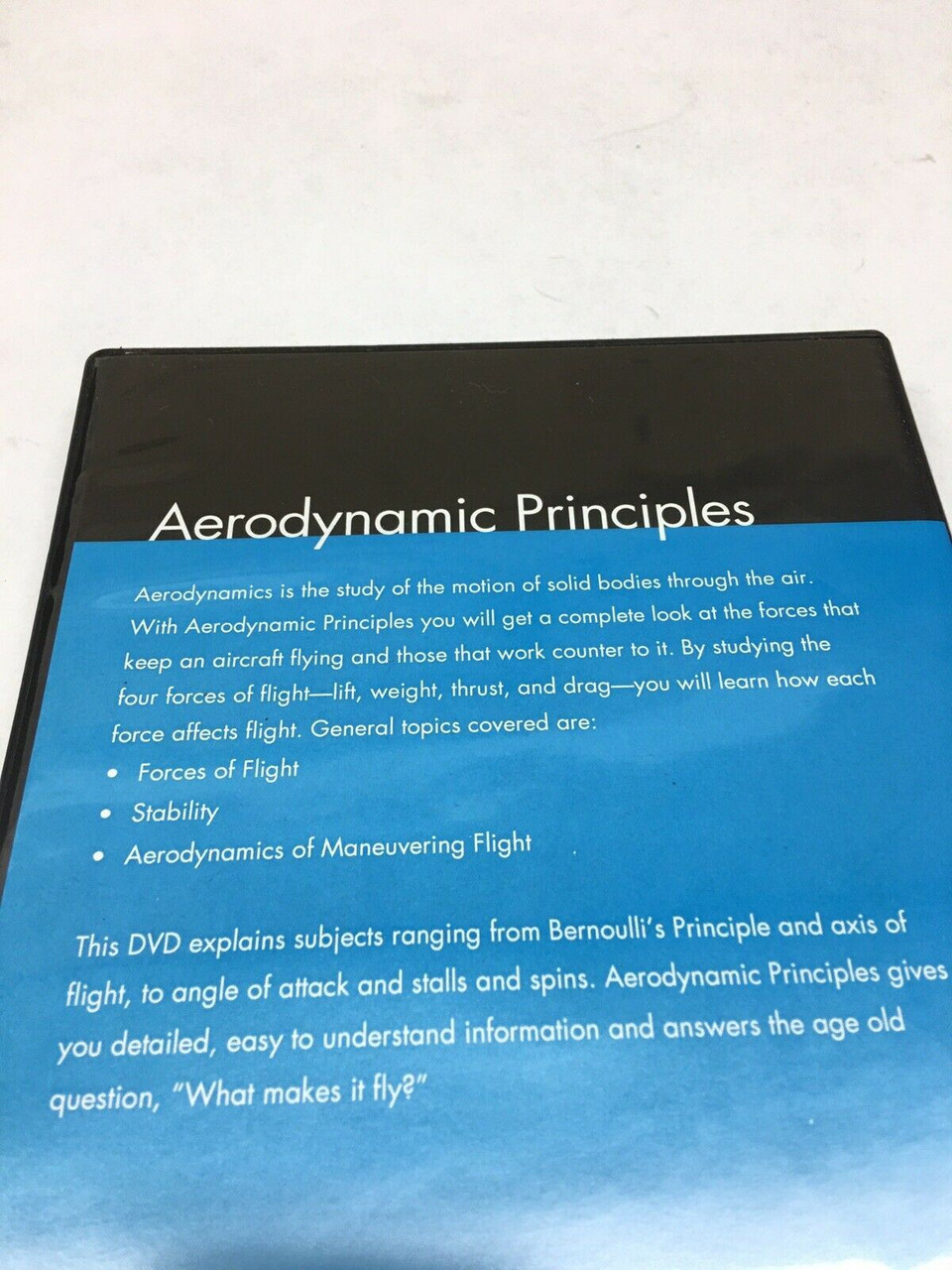 Jeppesen Aerodynamics Principles Aviation Training DVD