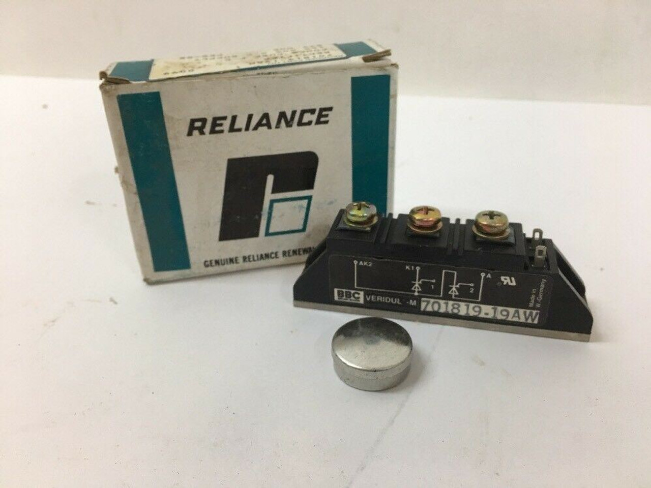 RELIANCE ELECTRIC 701819-19AW RECTIFIER POWER CUBE