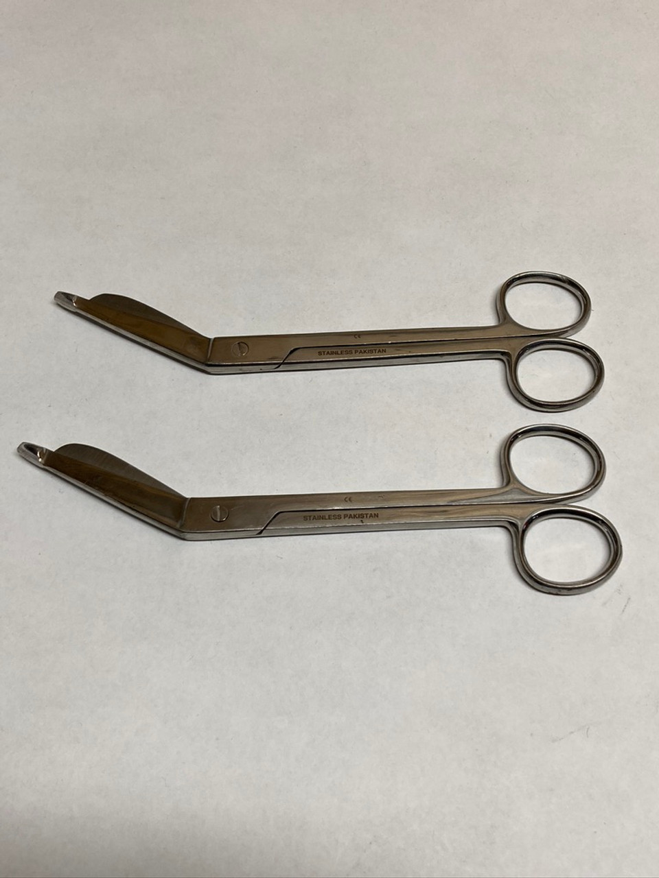 Stainless Steel Pakistan Bandage Scissors Lot Of 2