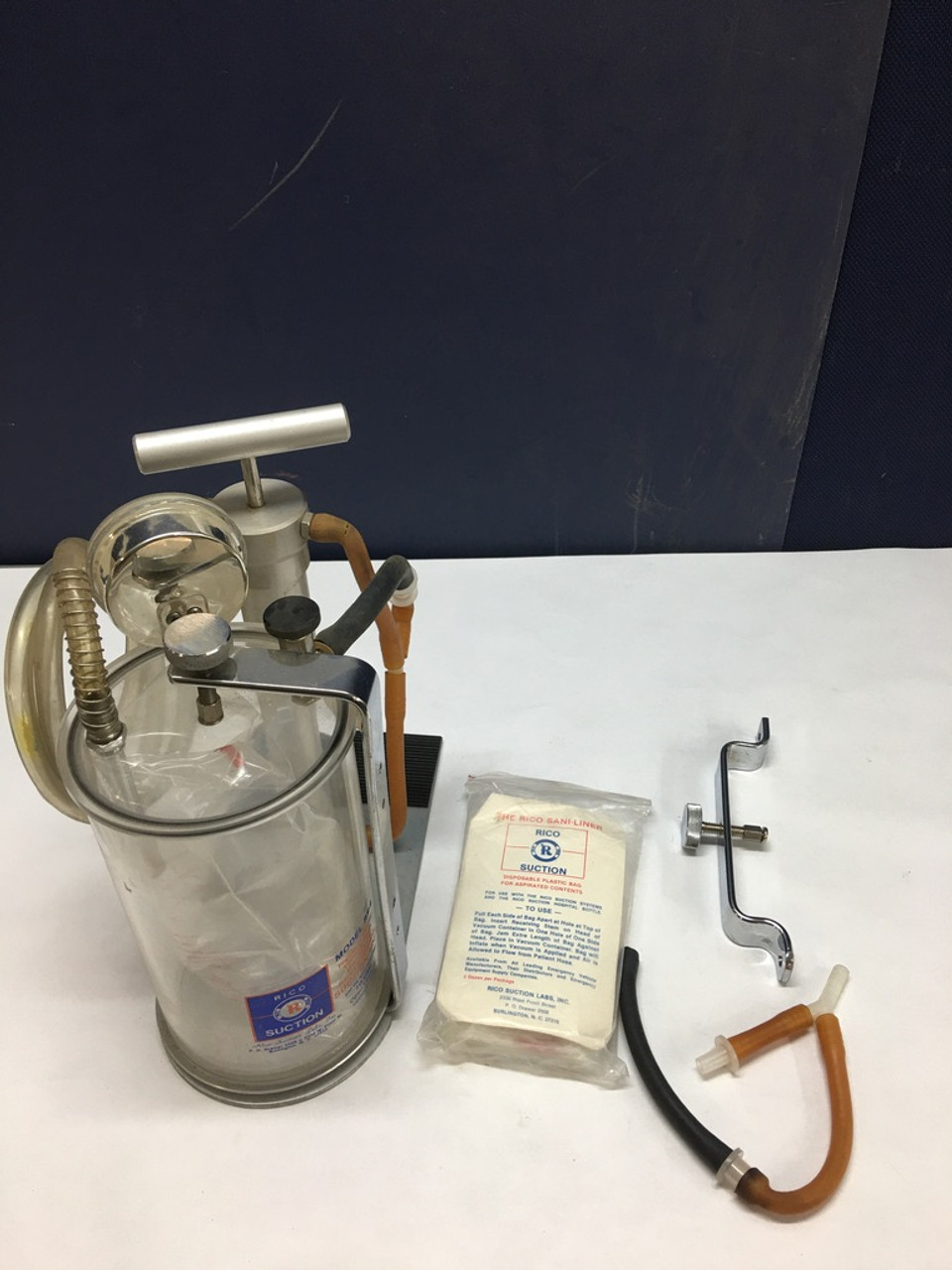 Rico Suction Labs Model RS-6 Ambulance Portable Aspirator Suction Device