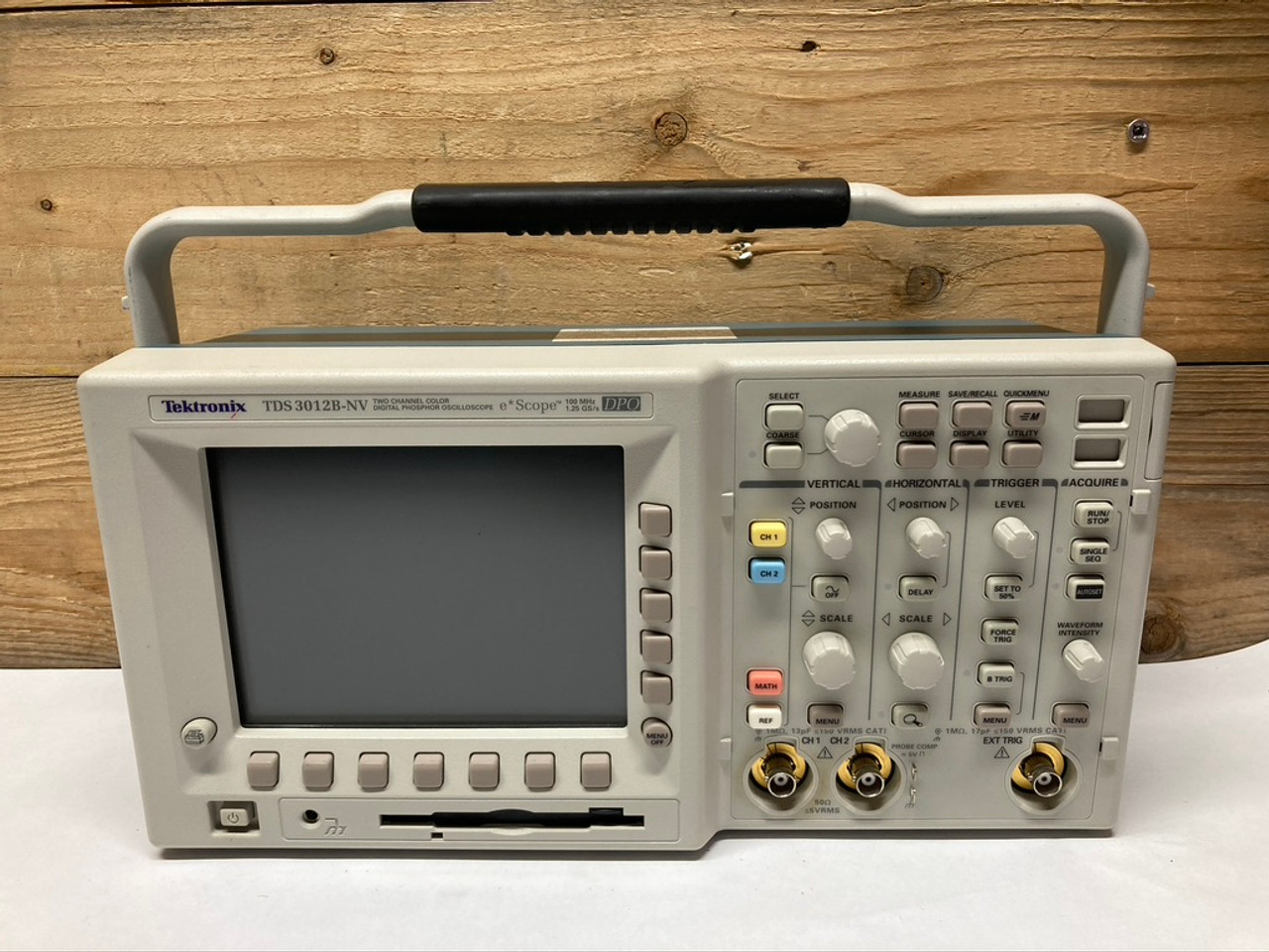 2-Channel Digital Oscilloscope TDS3012B-NV Tektronix 100MHz