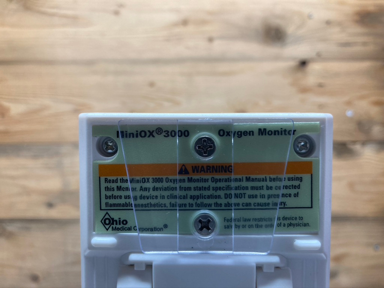Ohio Medical MiniOx 3000 Oxygen Monitor w/ Maxtec 13 Oxygen Sensor