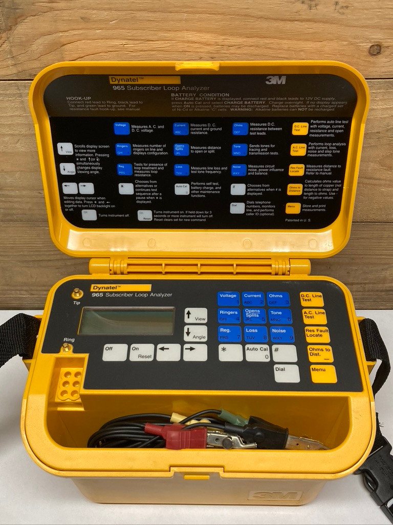 3M Dynatel 965 Subscriber Loop Analyzer Test Set
