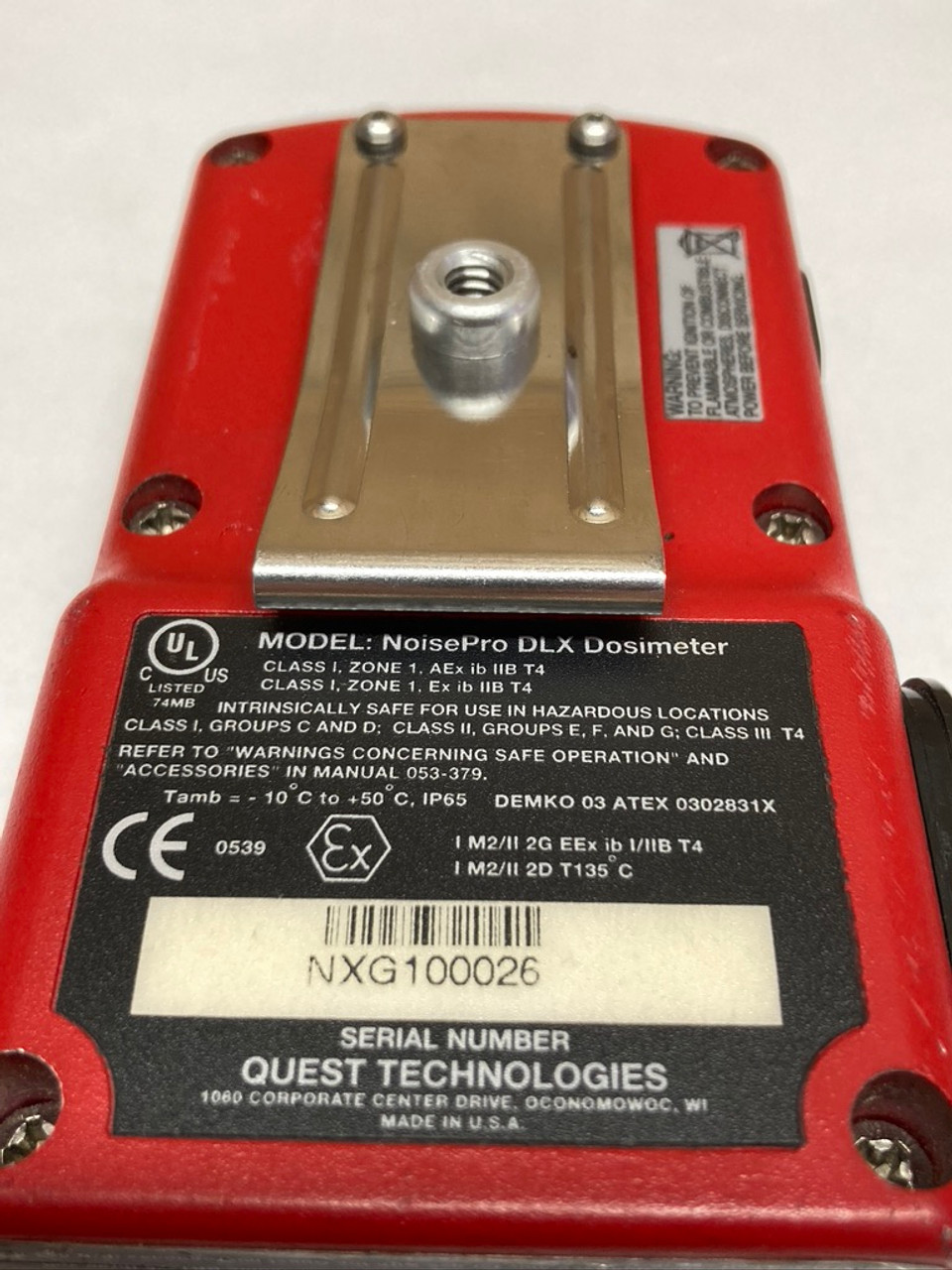 Quest NoisePro DLX Dosimeter NP-DLX