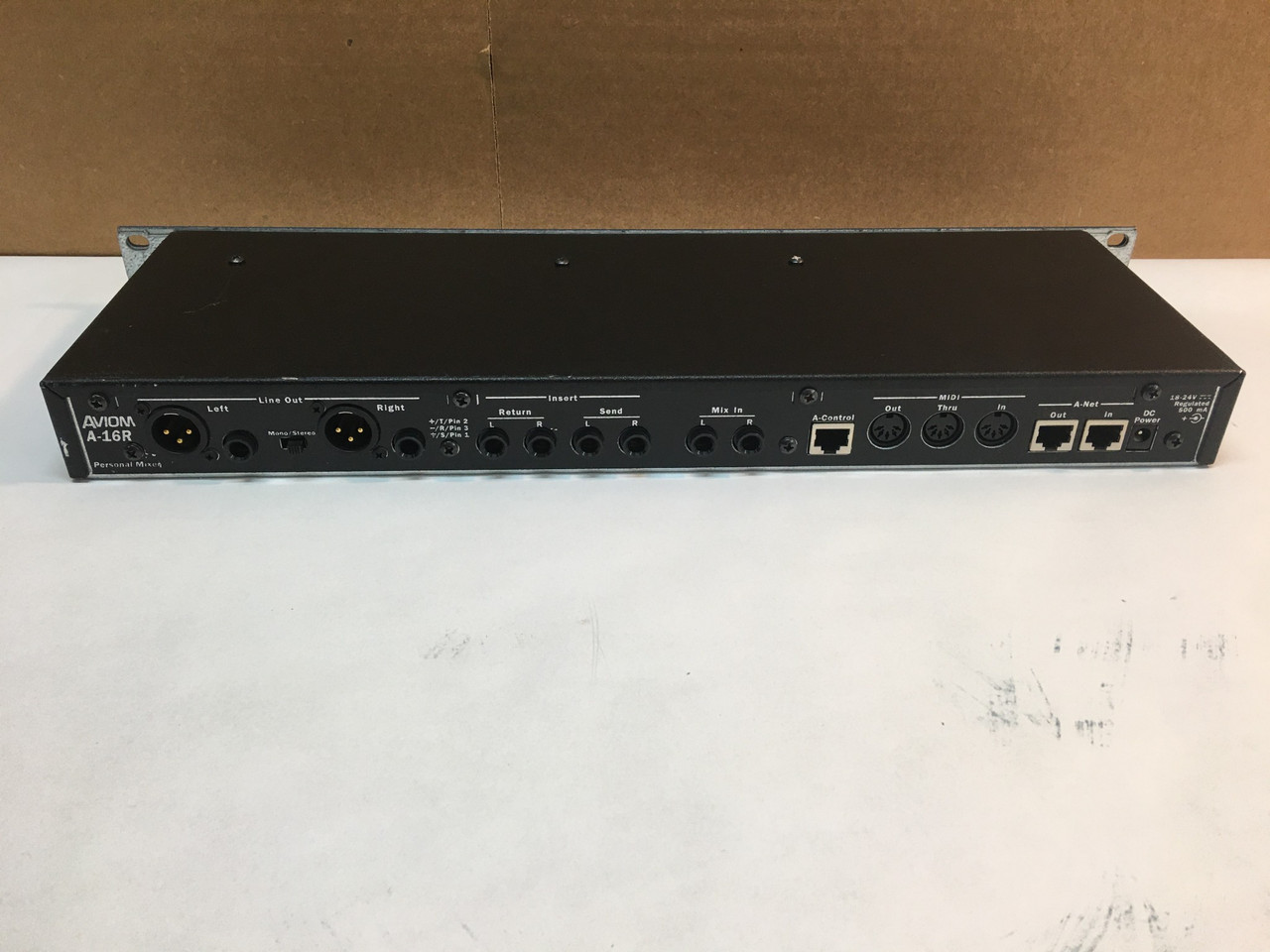 Rackmount Personal Mixer A-16R Aviom SN: 52782