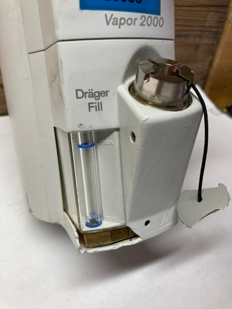 Vapor 2000 Isoflurane Anesthesia Vaporizer M35054-16 Drager SN: ASBJ-0511