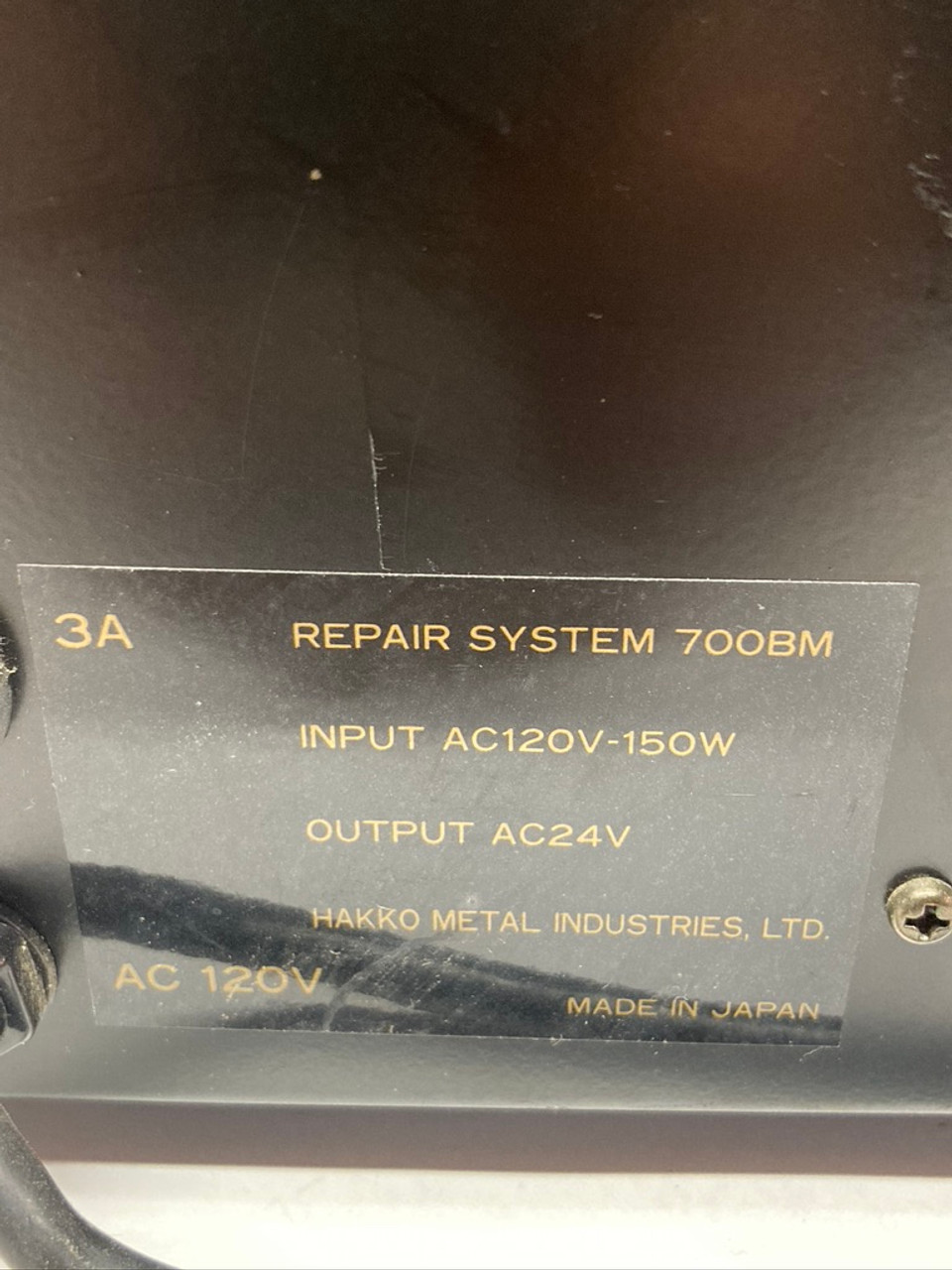 700 Desolder Repair System 700BM Hakko Metal