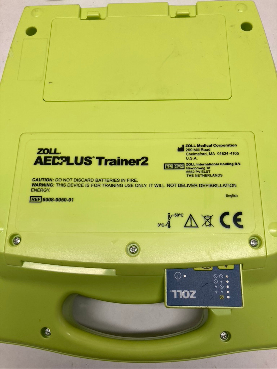 AED Plus Trainer 2 Defibrillator 8008-0050-01 Zoll Medical