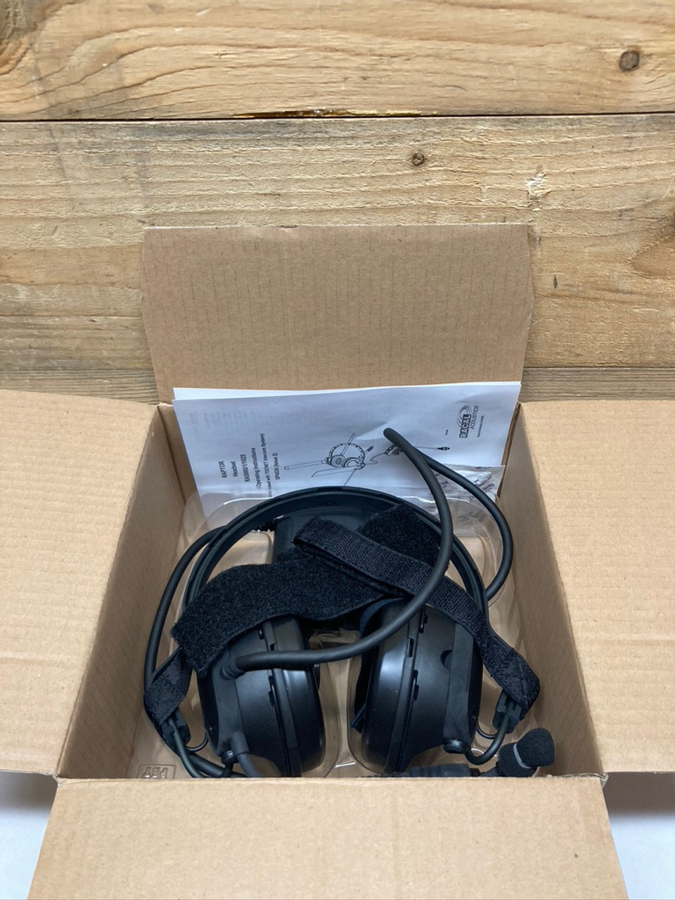 Raptor Noise Reduction Military Headset RA5000/1/1025 Racal Acoustics