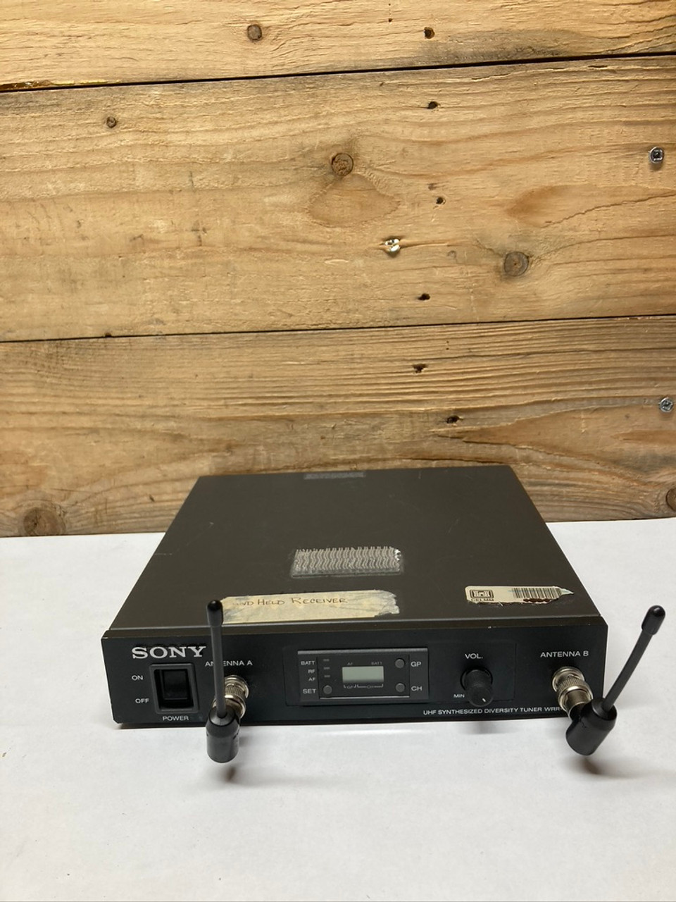 UHF Synthesized Wireless Diversity Tuner WRR-800A Sony