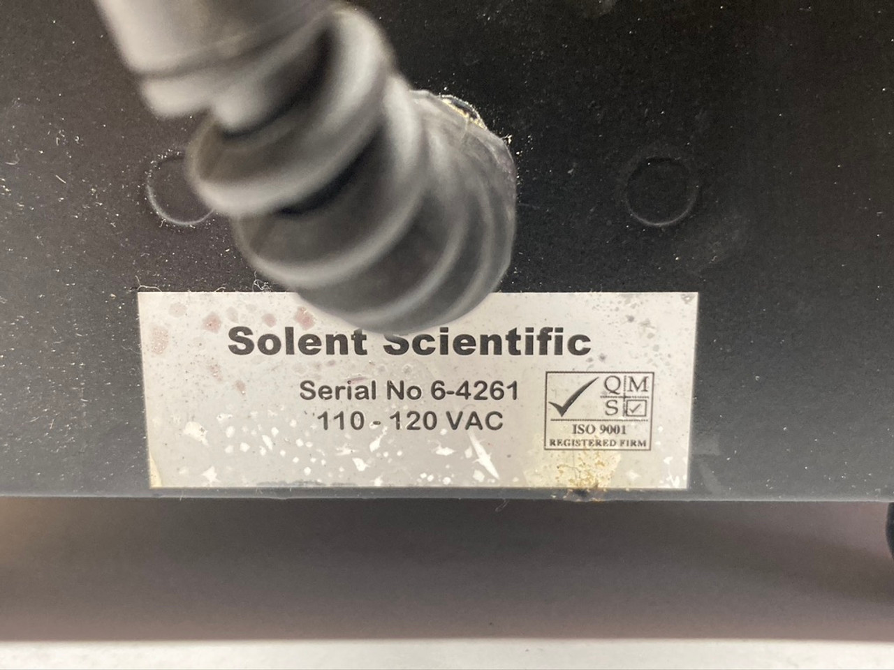 Solent Scientific Regulator SN: 6-4261 110-120 VAC