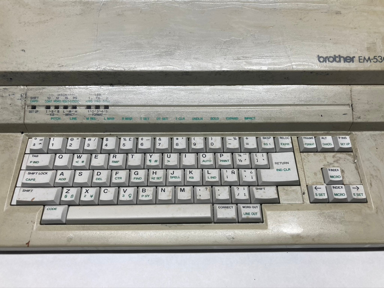 Electronic Typewriter Word Processor BEM-530 Brother