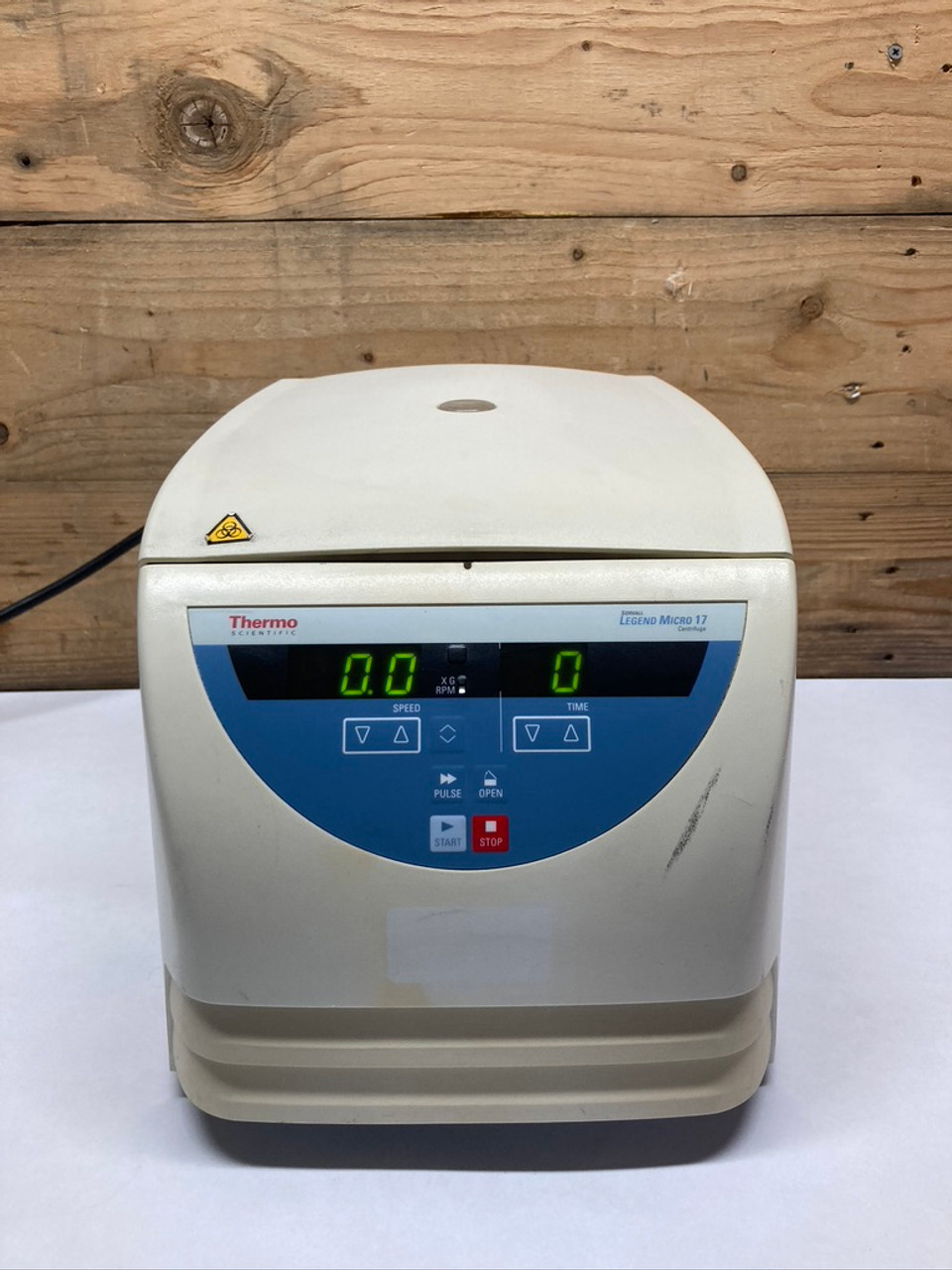 SORVALL Legend Micro 17 Microcentrifuge 75002494 ThermoFisher