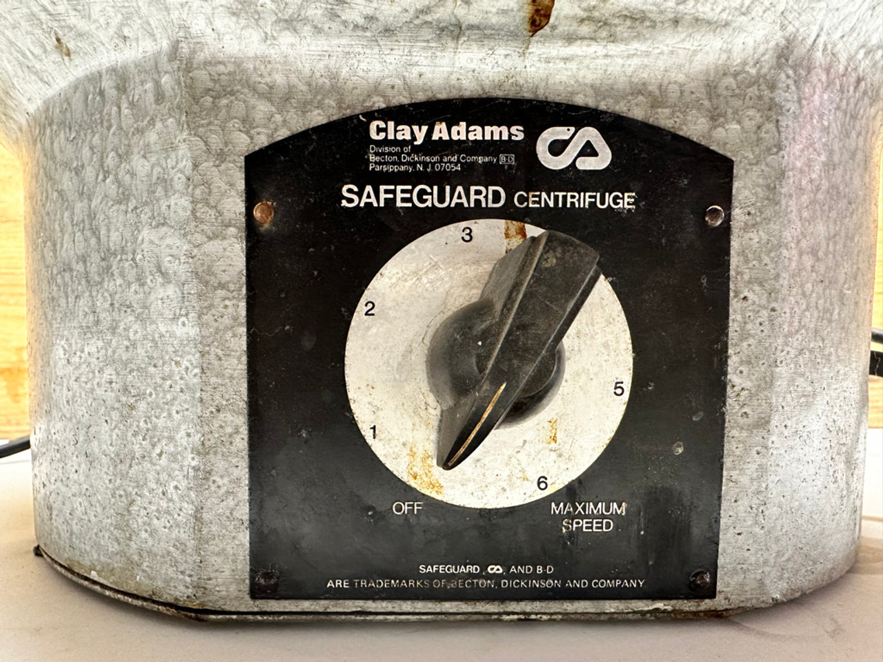 Safeguard Laboratory Centrifuge 0031 Clay Adams