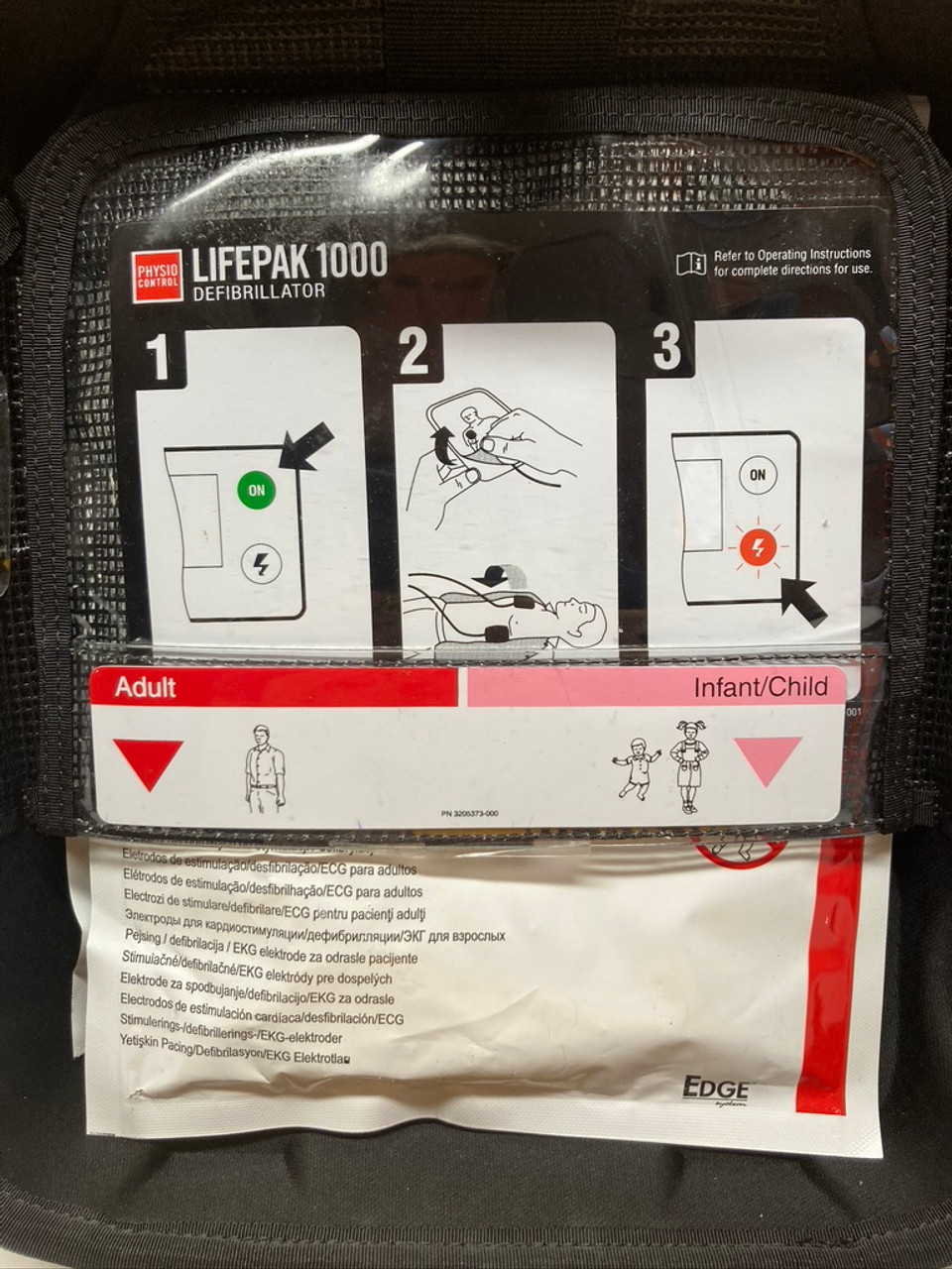 Lifepak 1000 Defibrillator 320371500569 Physio-Control