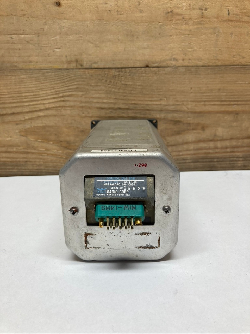 Type KI-201C Course Select Indicator 066-3008-02 King Radio