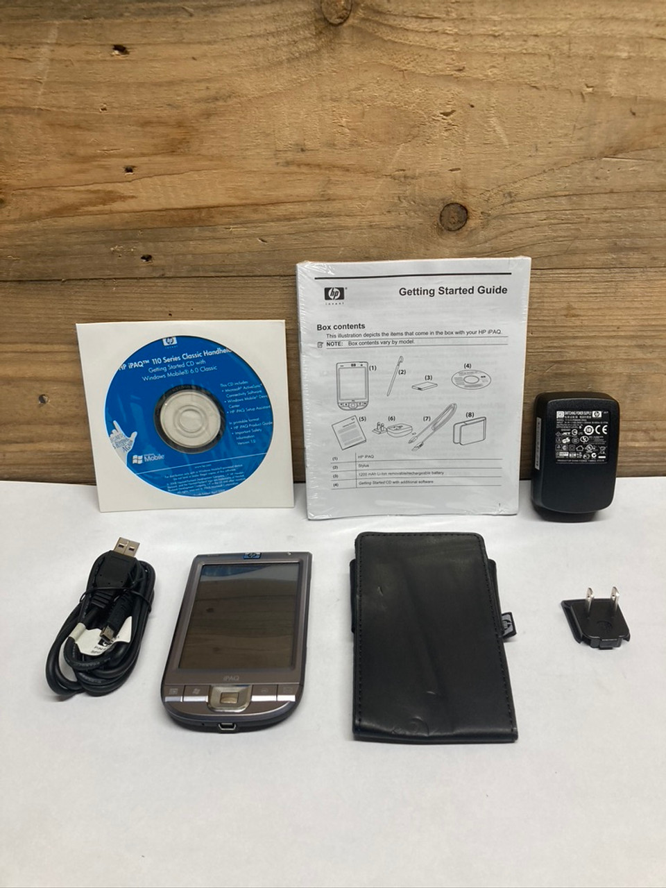 HP IPAQ 110 Classic Handheld Pocket PC PDA with Accessories