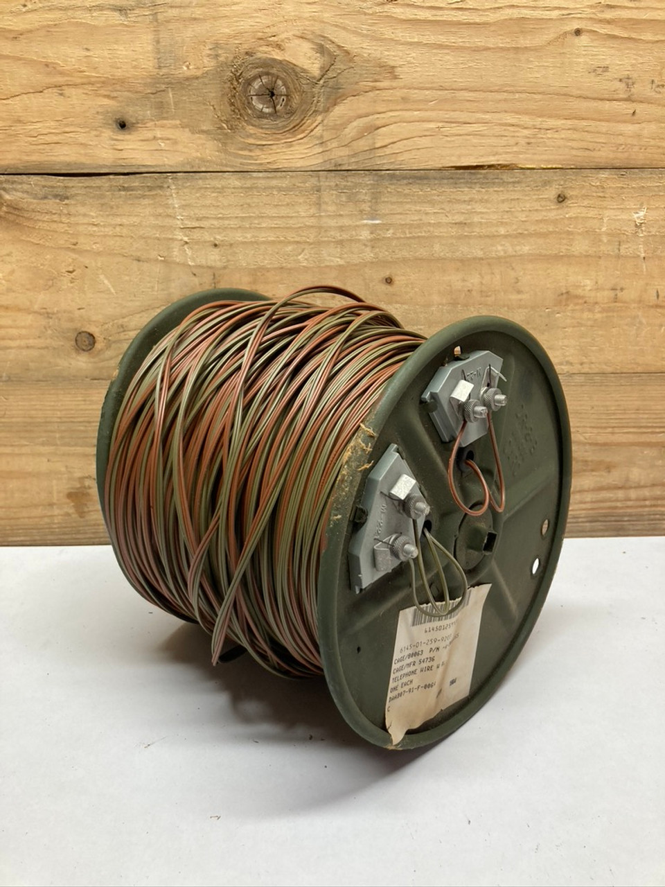 US Army Unicor Telephone Cable A3086165 1000 Feet 6145-01-259-9203