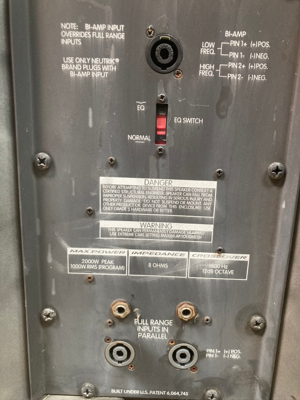 Peavey Impulse 1015 15" TwoWay WeatherResistant Loudspeaker For Sale