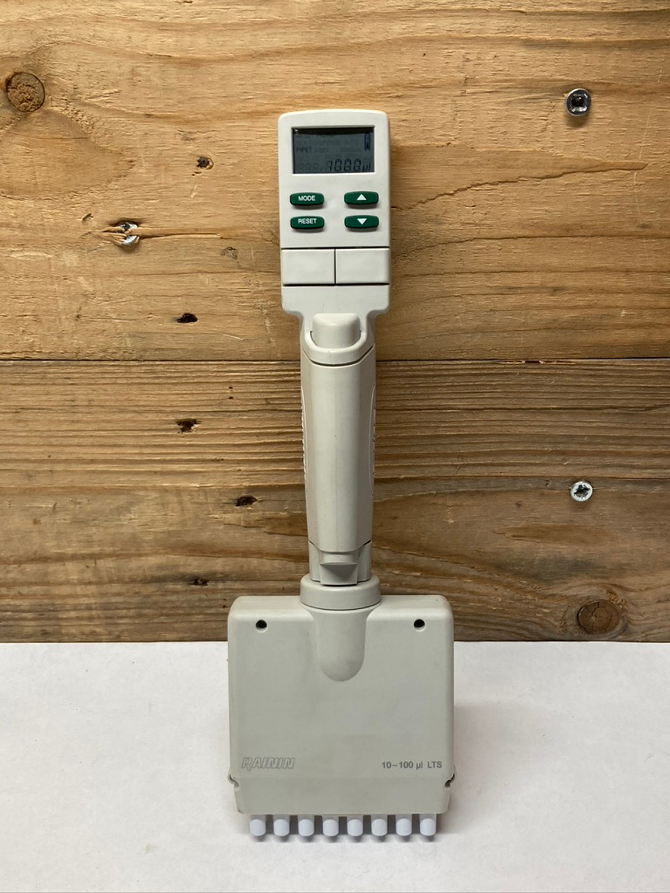 10100 LTS Electronic Digital Pipette EDP3 Rainin For Sale