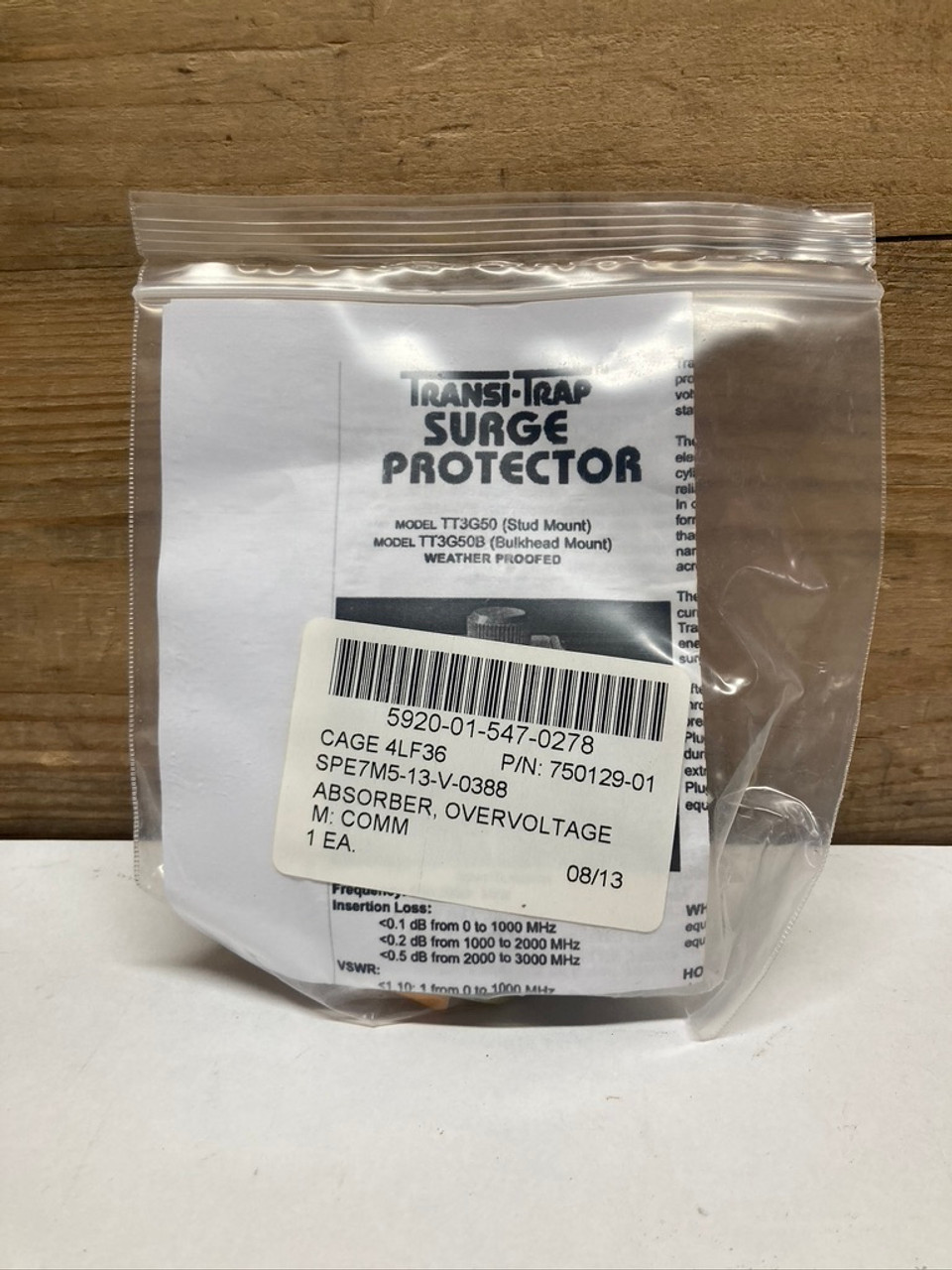 Overvoltage Absorber 750129-01 Alpha Delta