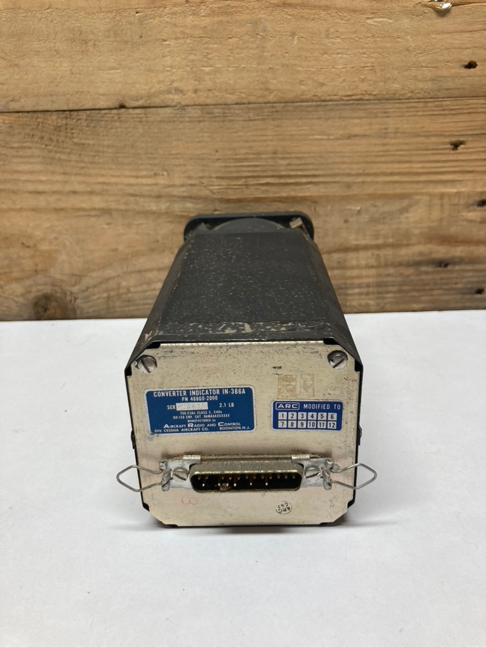 Cessna Glideslope Converter Indicator IN386A 46860-2000 Aircraft Radio & Control