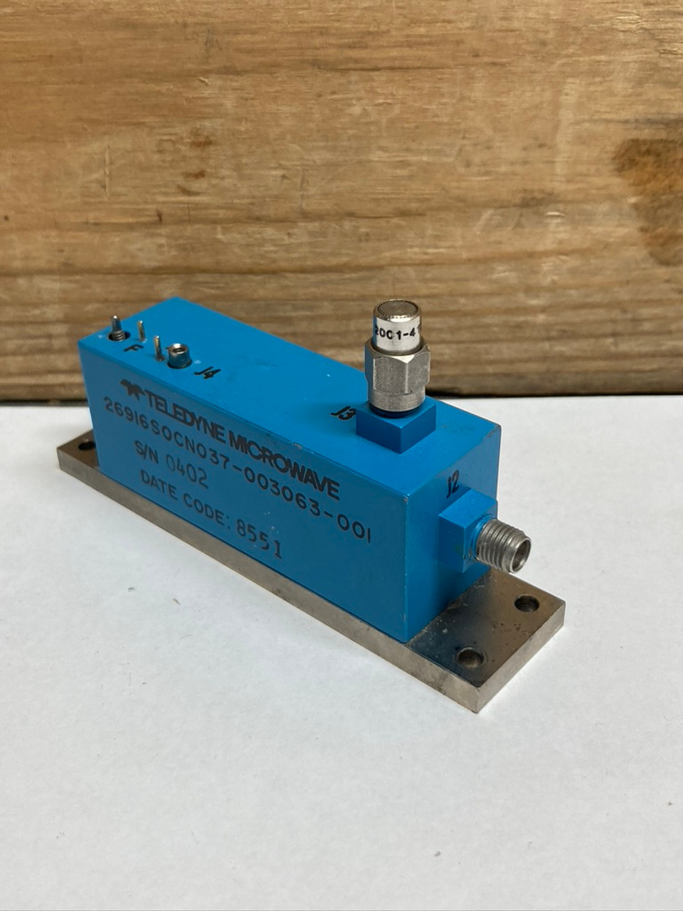 RF Amplifier 37-003063-001 Teledyne Microwave