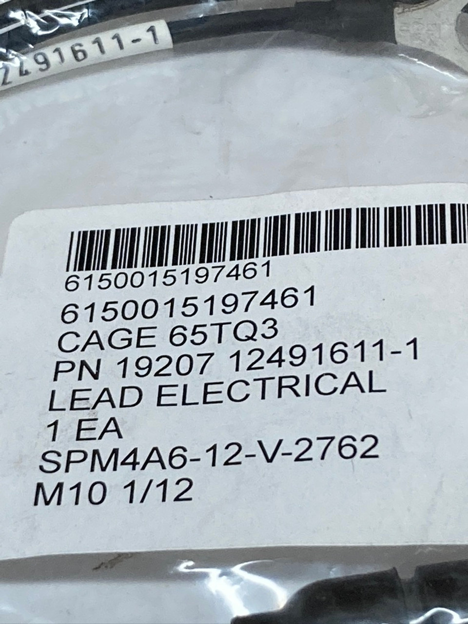 Electrical Lead 12491611-1 US Army