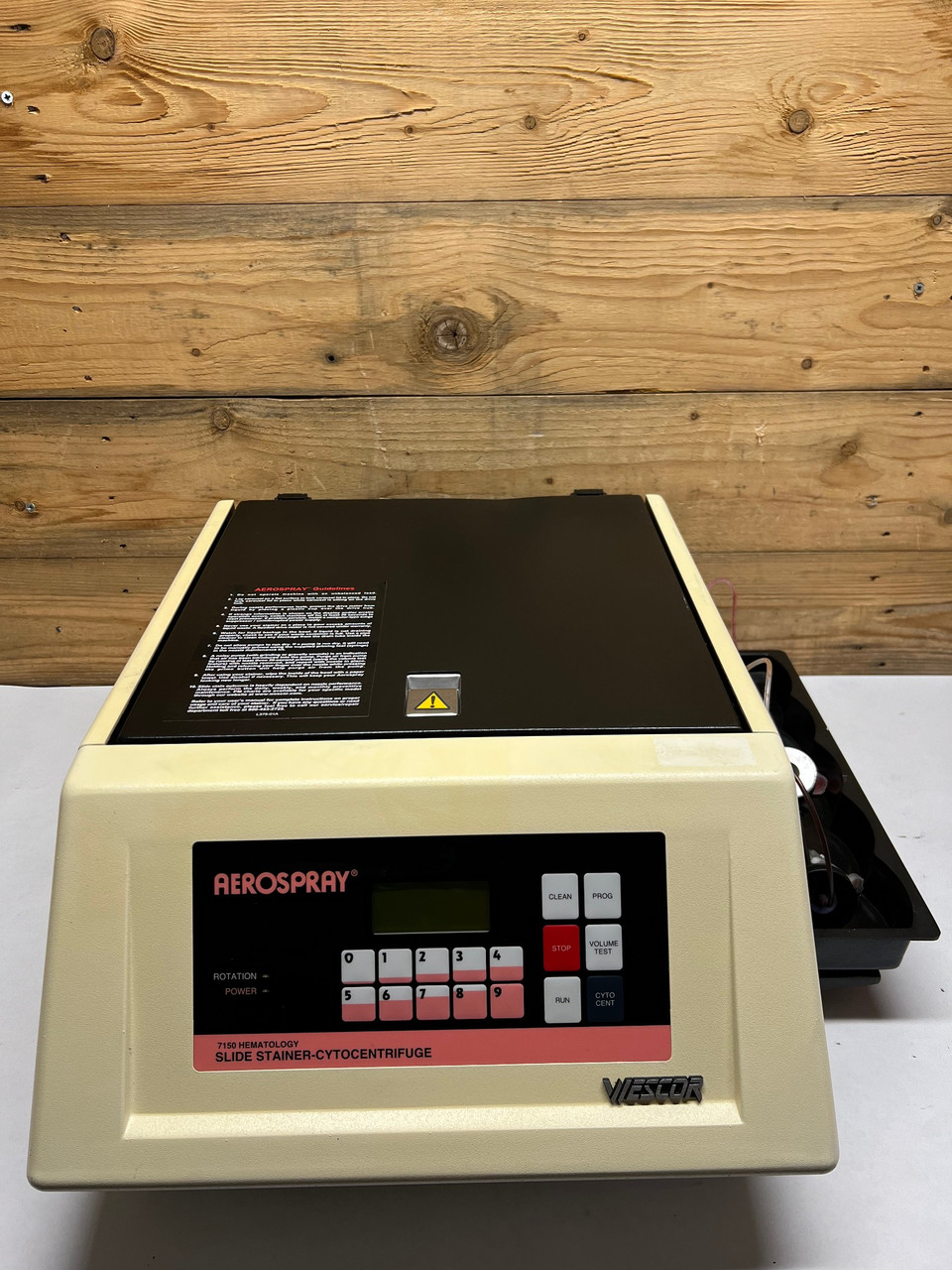 Wescor Aerospray 7150 Hematology Slide Stainer-Cytocentrifuge