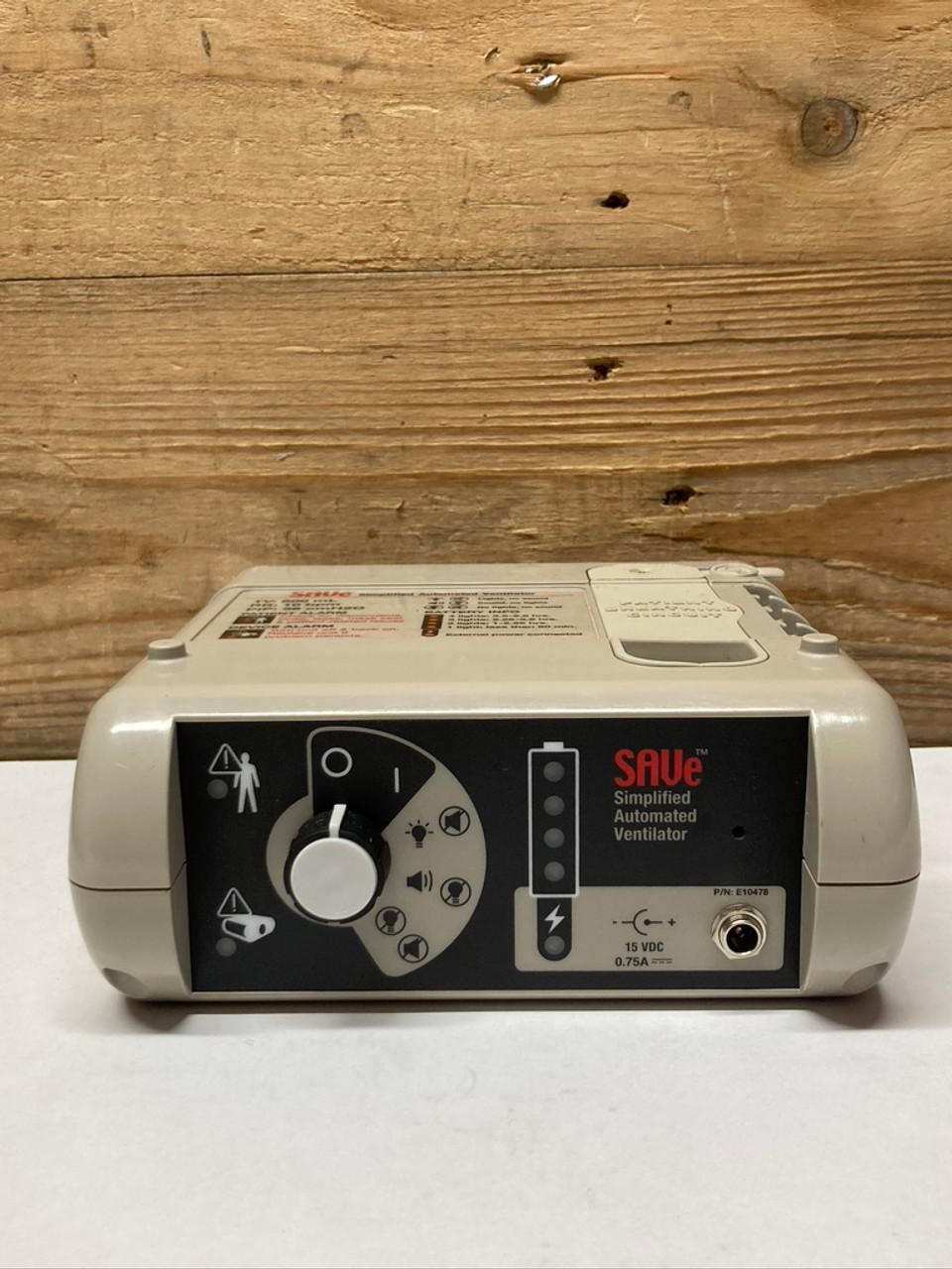 SAVe Simplified Automated Ventilator 600x10 AutoMedx (Incomplete) SN: 4412-11